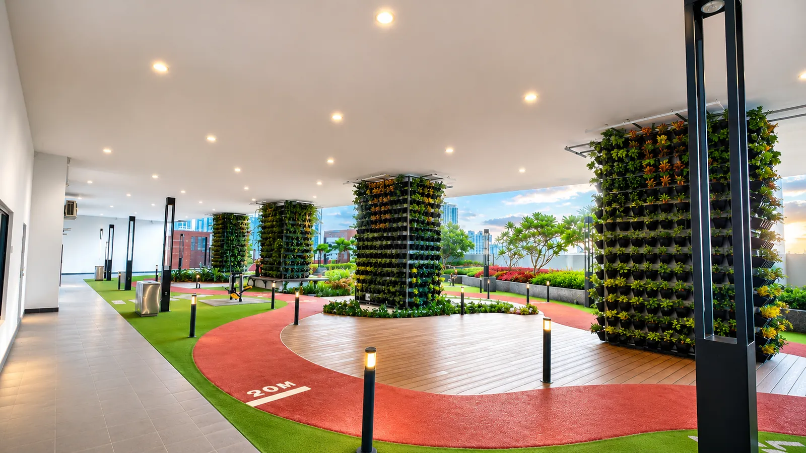 Sky Jogging Track at Space Residency, Johor Bahru